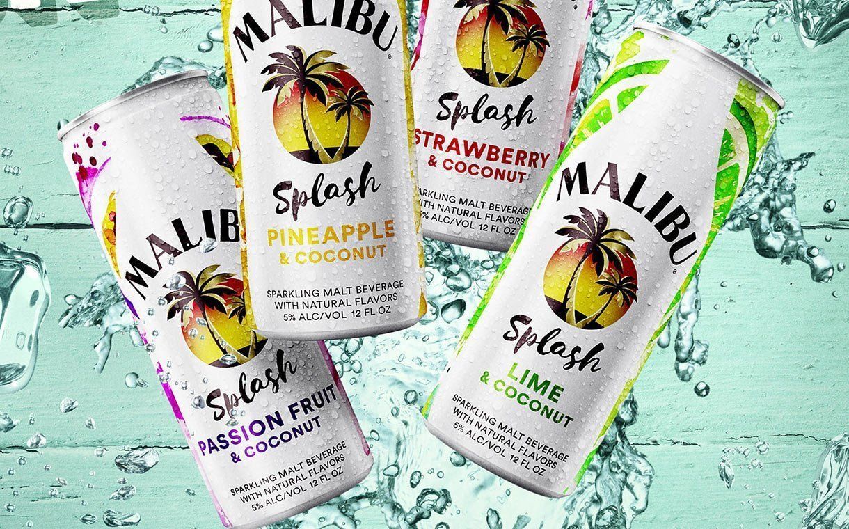 Malibu Splash: новый слабоалкогольный коктейль в банке - Международная  платформа для барменов Inshaker