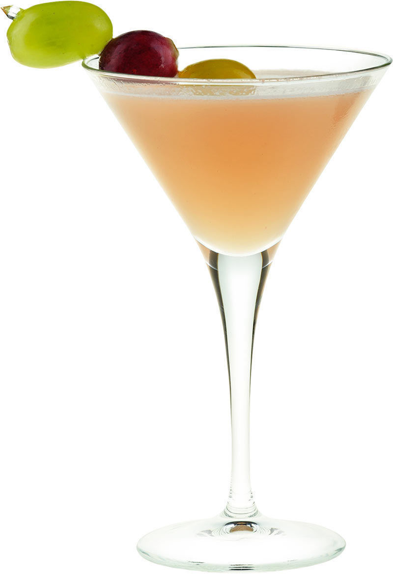 Рецепт коктейля Имбирно-виноградный мартини