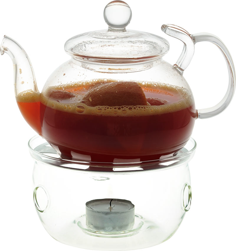 Рецепт коктейля Мандариновый чай со смородиной